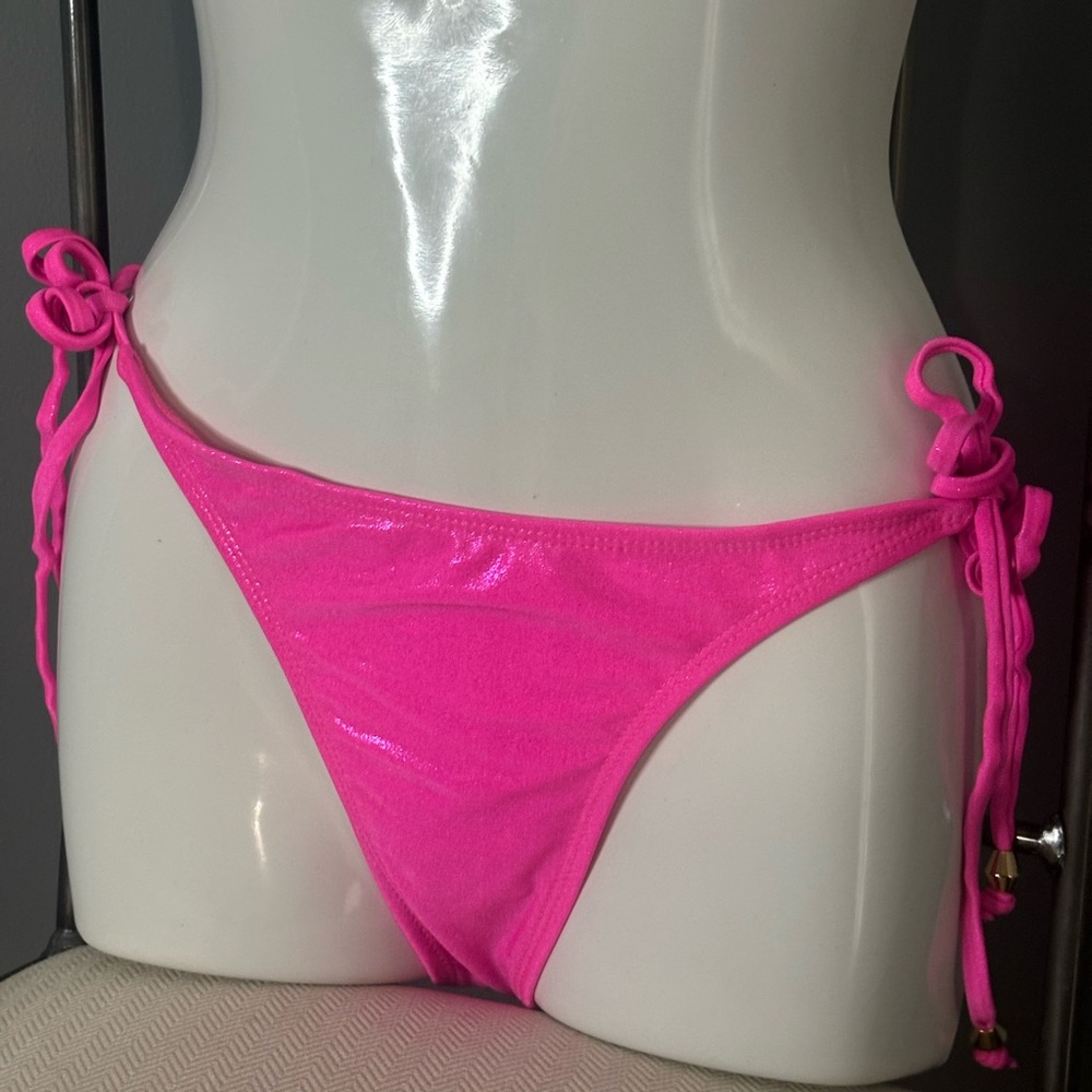 Have Faith Hot Pink Scrunch Butt Competition Bikini Bottoms